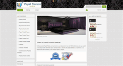 Desktop Screenshot of decoracionpapelpintado.com