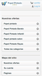 Mobile Screenshot of decoracionpapelpintado.com